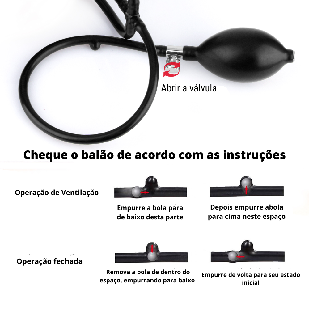 Ar inflável colar cervical pescoço tração