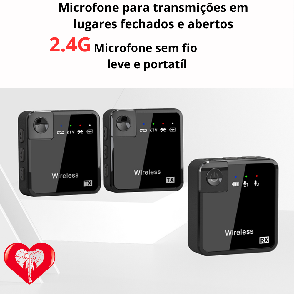 Microfone profissional (Recomendação professores Yoga School)
