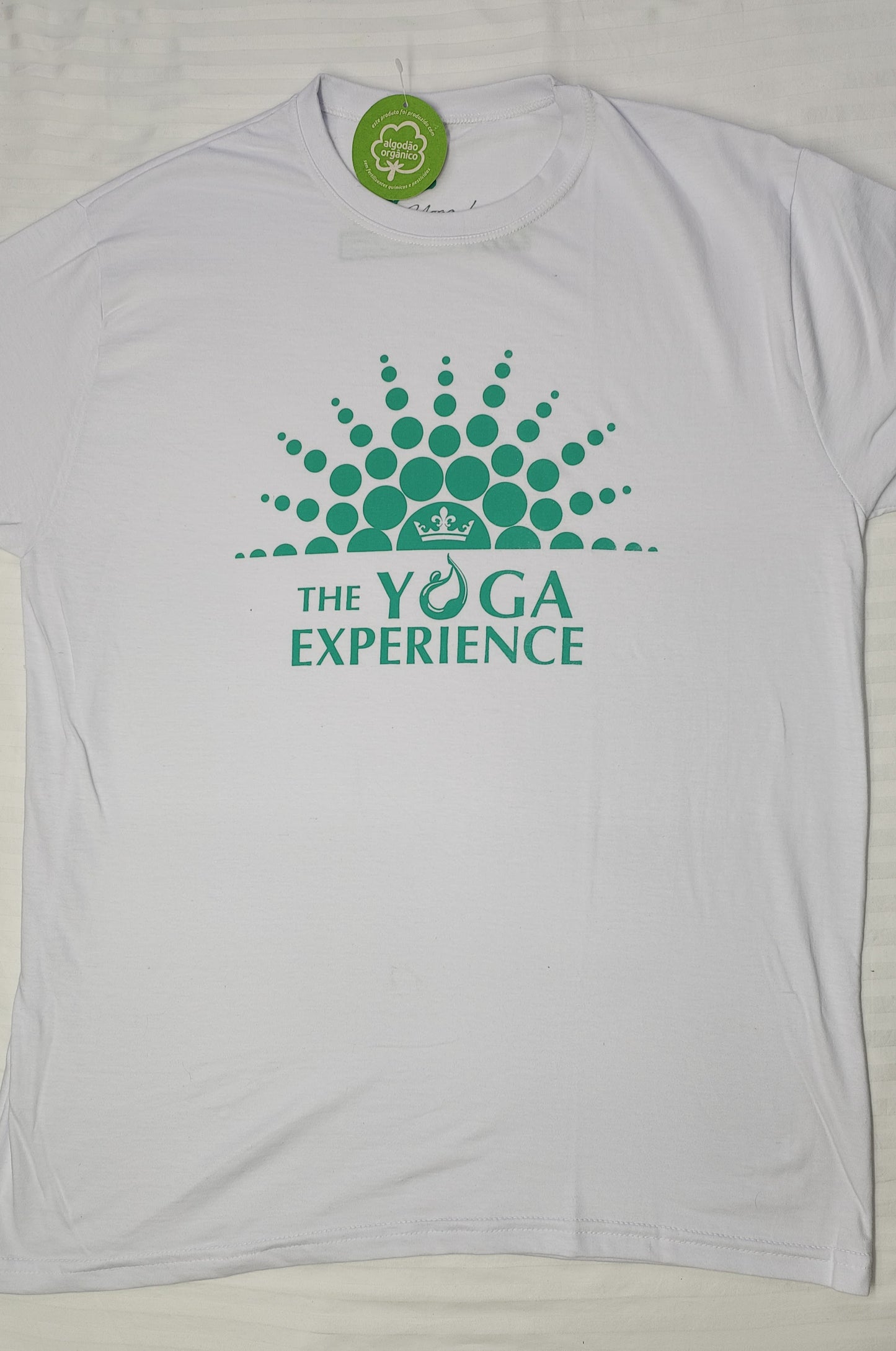 Camiseta The Yoga Experience 100% orgânica unissex