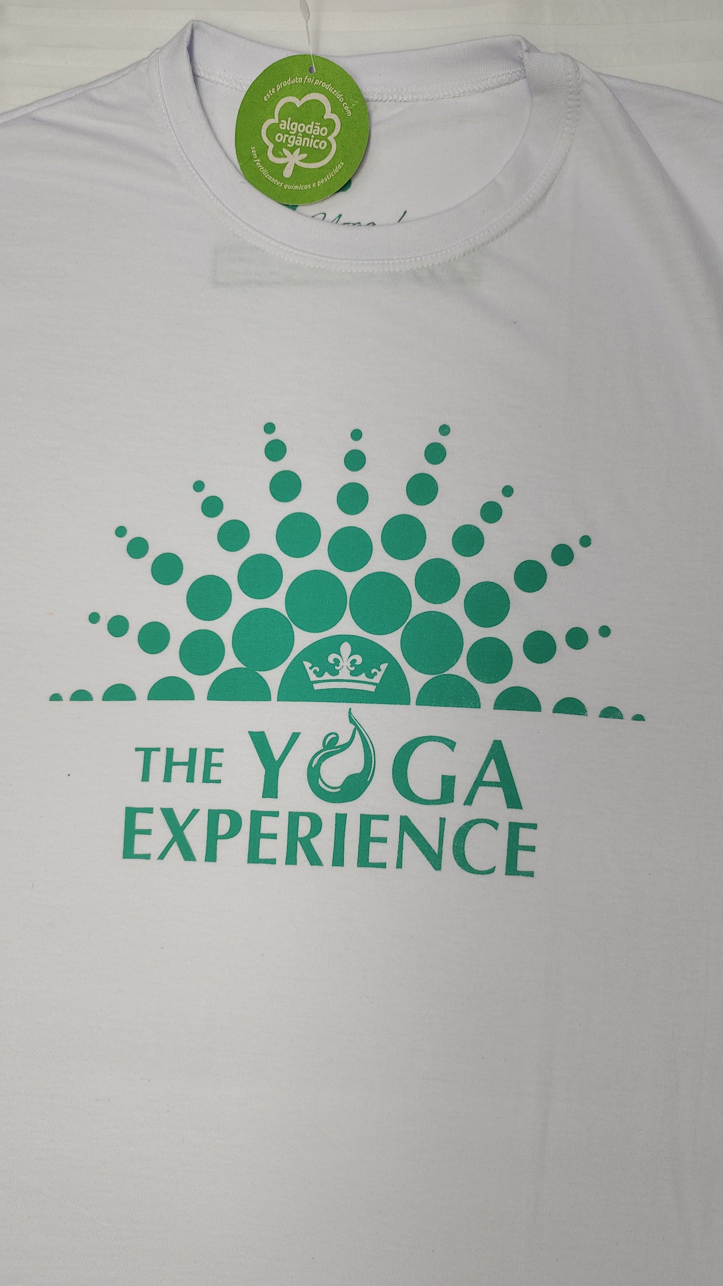 Camiseta The Yoga Experience 100% orgânica unissex