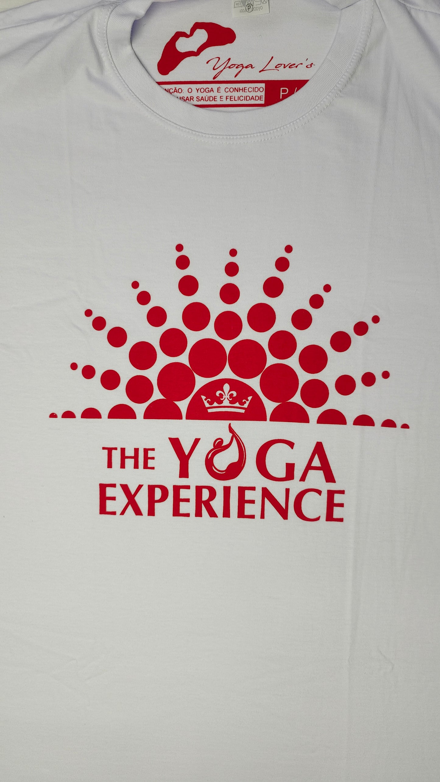 Camiseta The Yoga Experience 100% orgânica unissex
