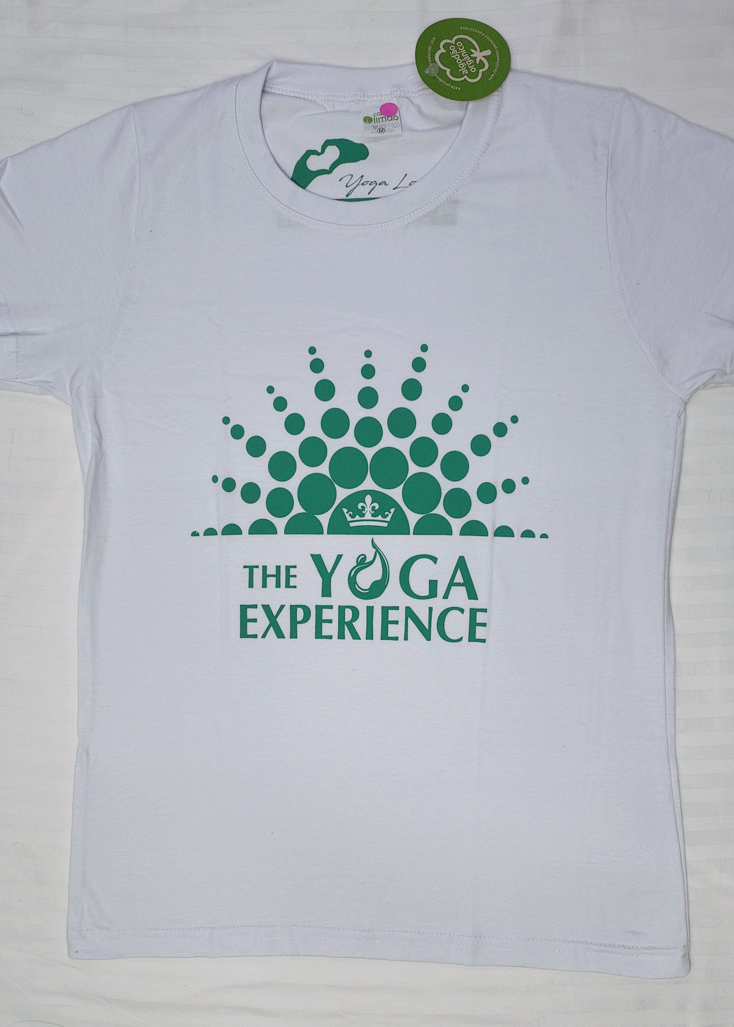 Camiseta The Yoga Experience 100% orgâncica BabyLook