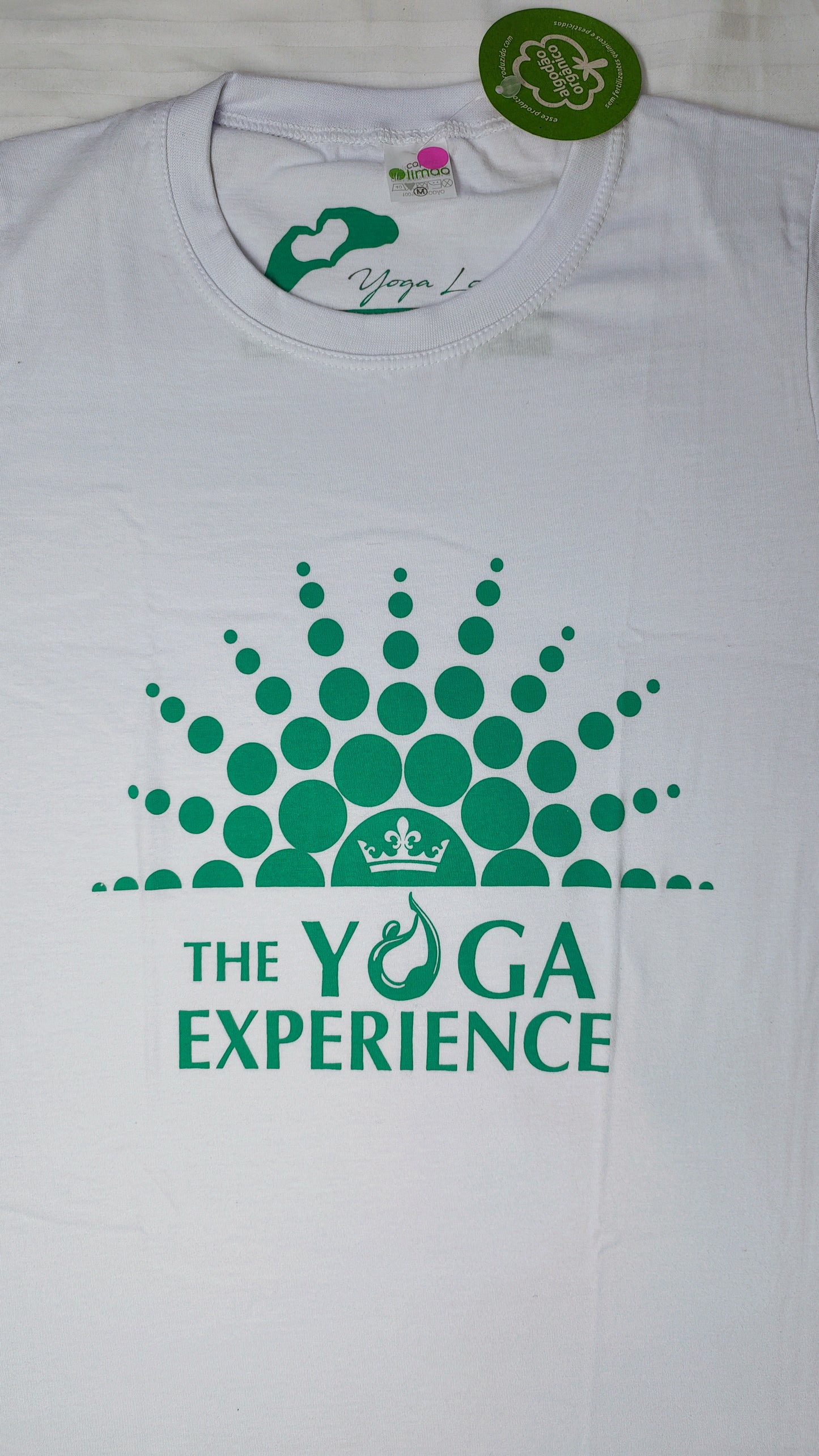 Camiseta The Yoga Experience 100% orgâncica BabyLook