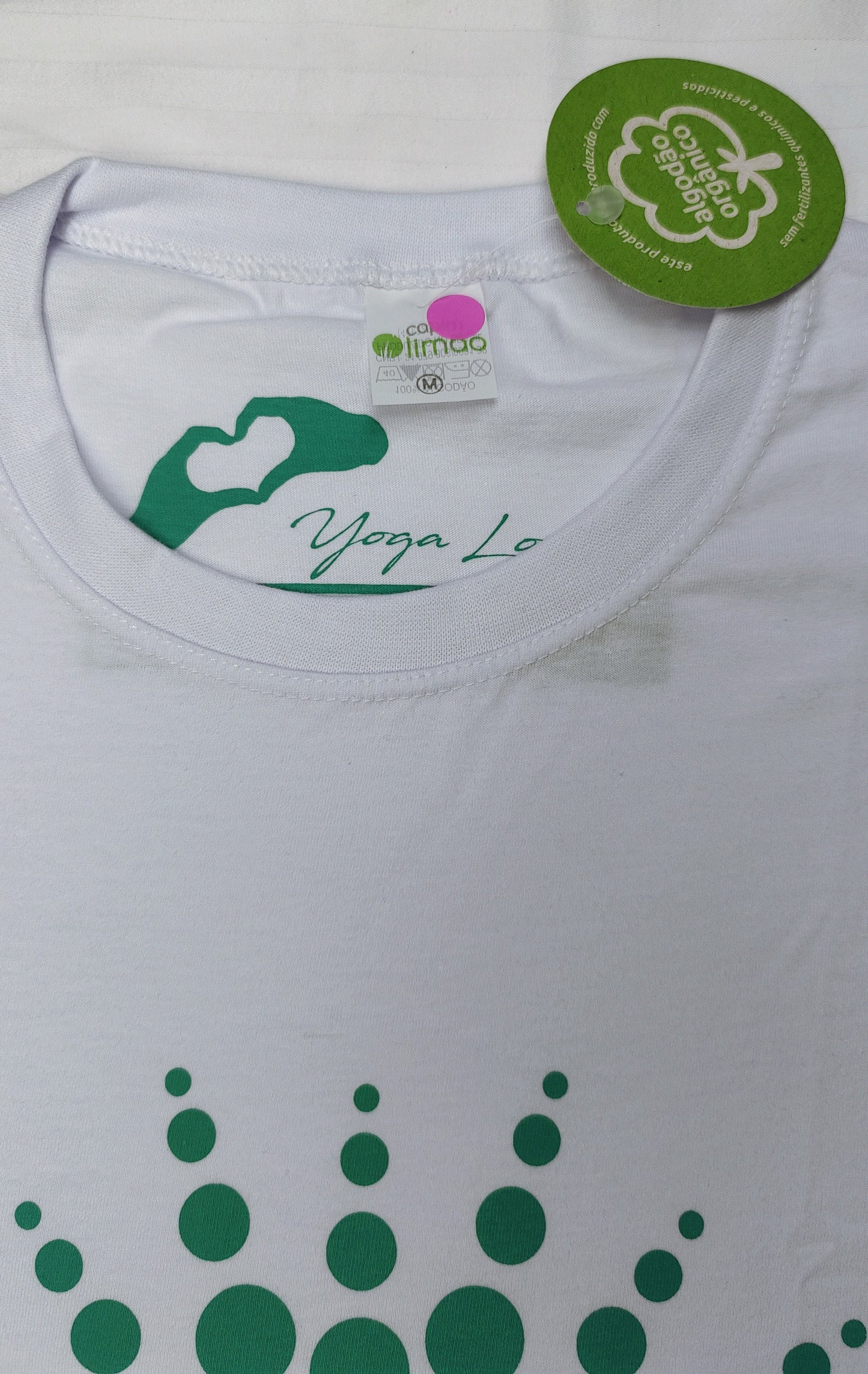 Camiseta The Yoga Experience 100% orgâncica BabyLook
