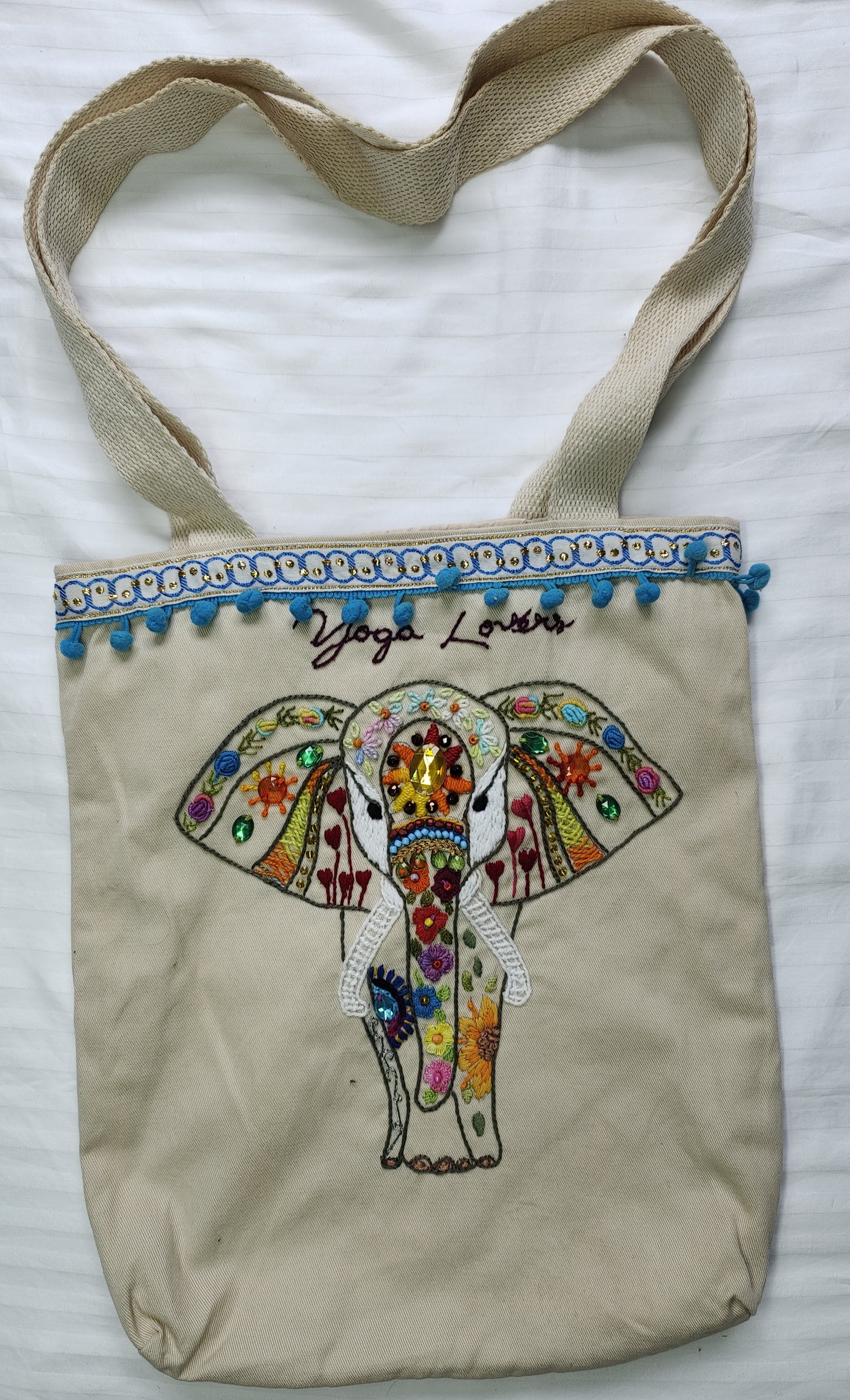 Bolsas Yoga Lovers (Feita a mão)