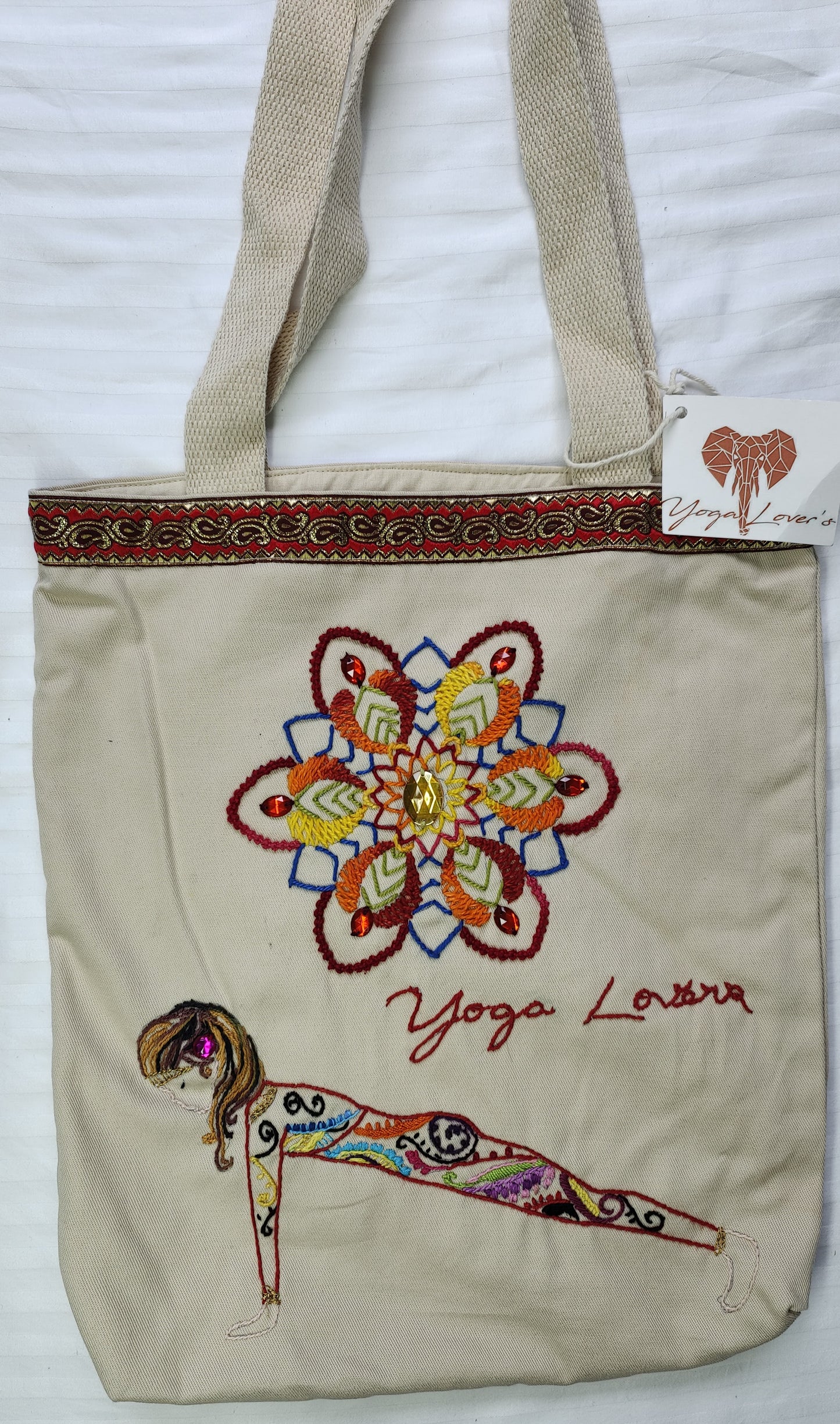 Bolsas Yoga Lovers (Feita a mão)