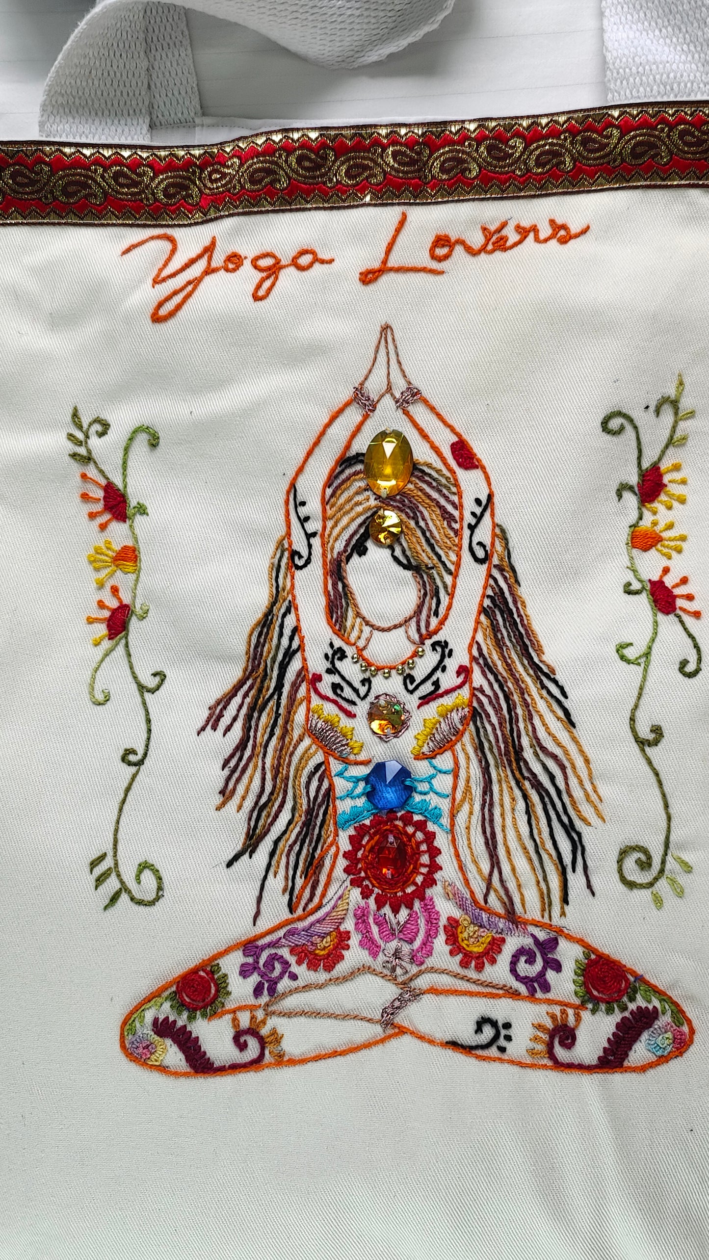Bolsas Yoga Lovers (Feita a mão)