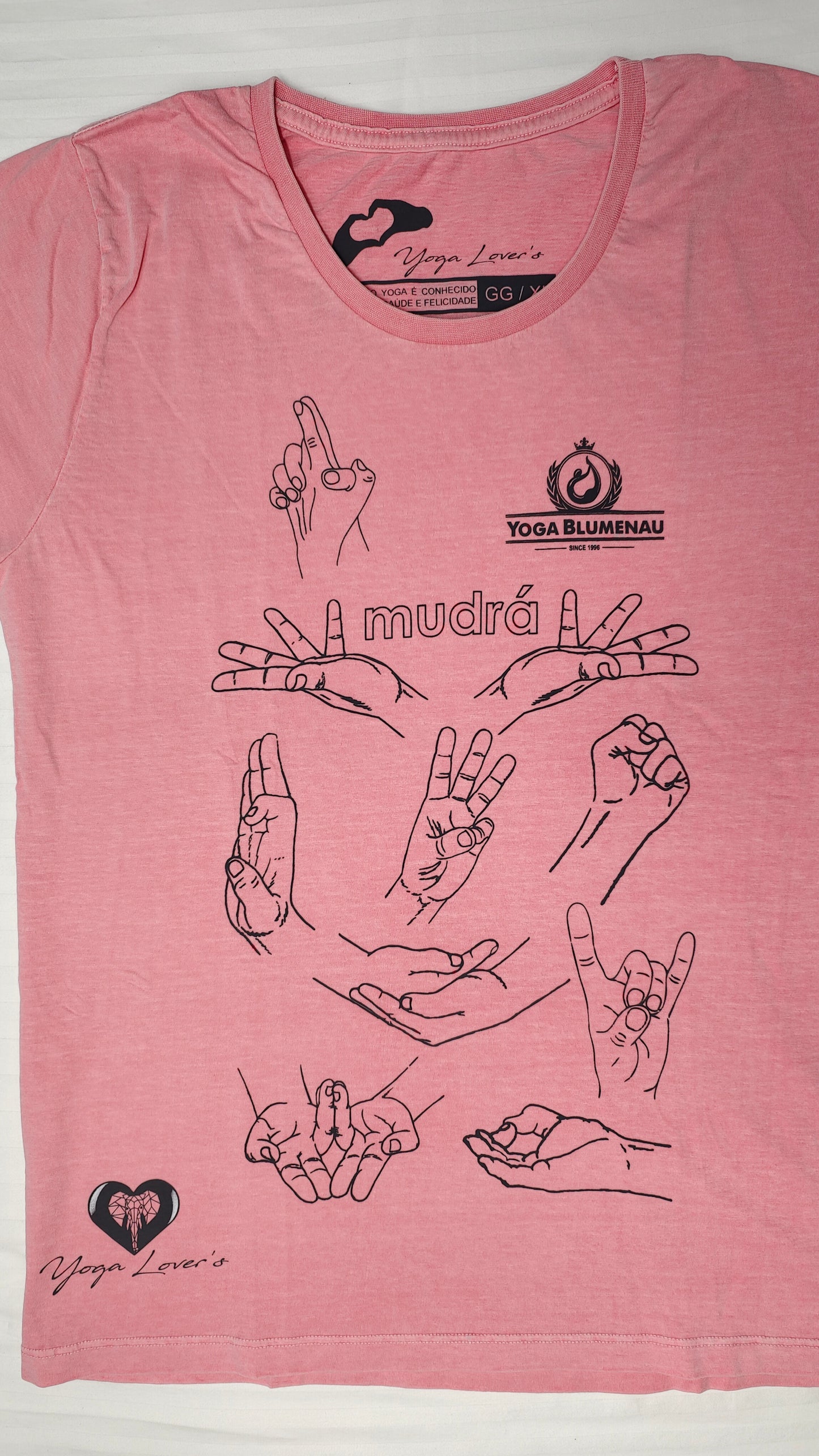 Camiseta Mudrás (Yoga Blumenau)