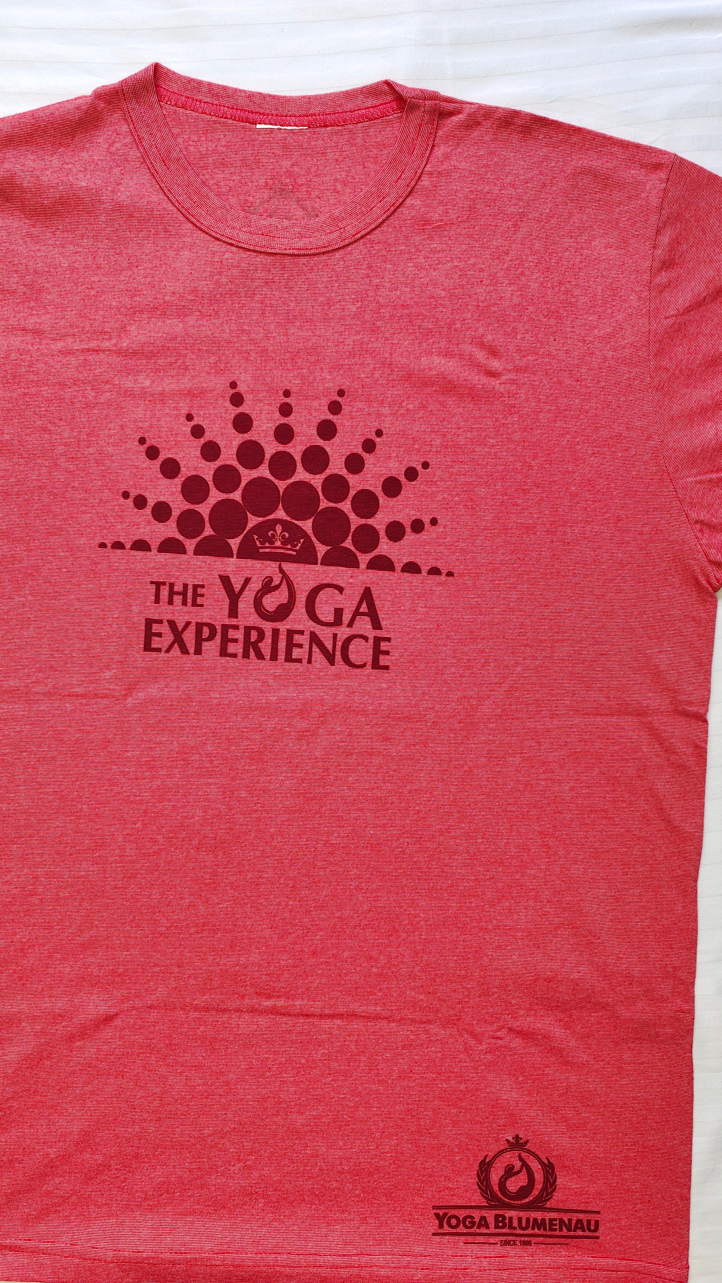 Camiseta The Yoga Experience (Vermelha e Bordô)