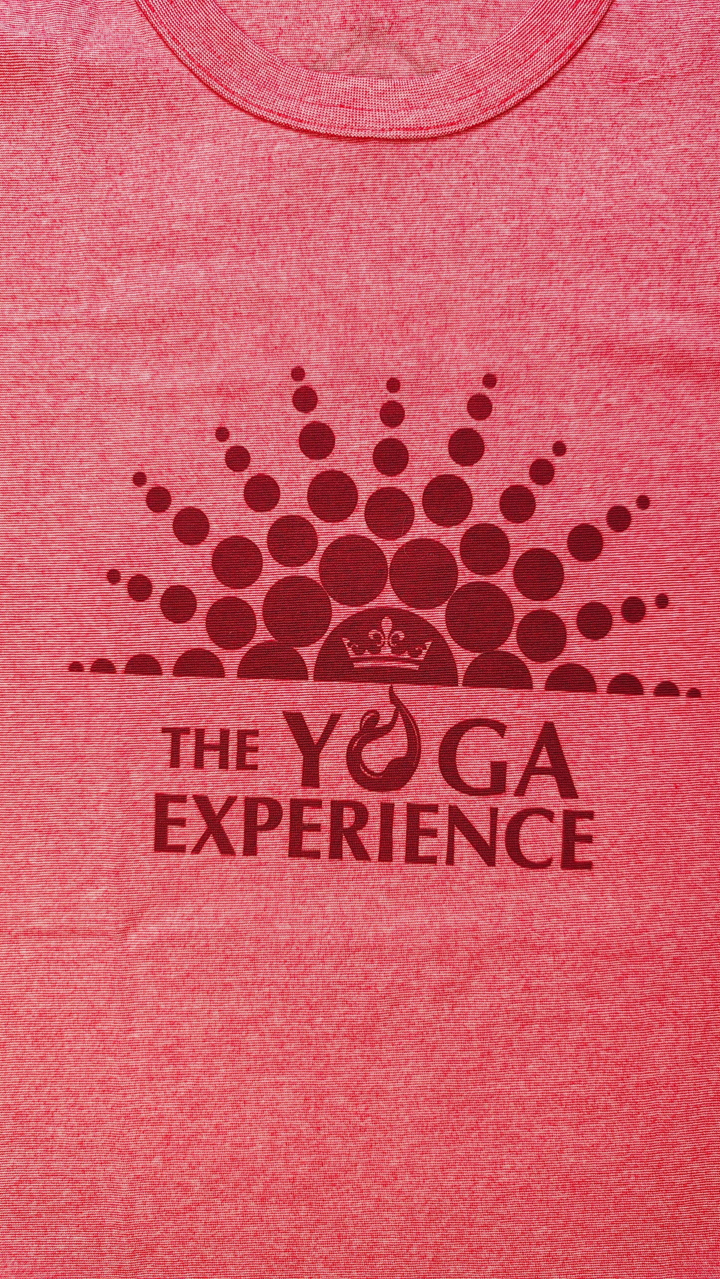Camiseta The Yoga Experience (Vermelha e Bordô)