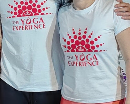 Camiseta The Yoga Experience 100% orgânica unissex