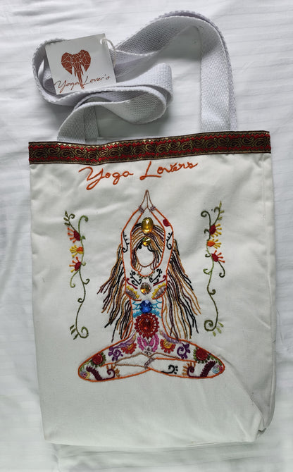 Bolsas Yoga Lovers (Feita a mão)