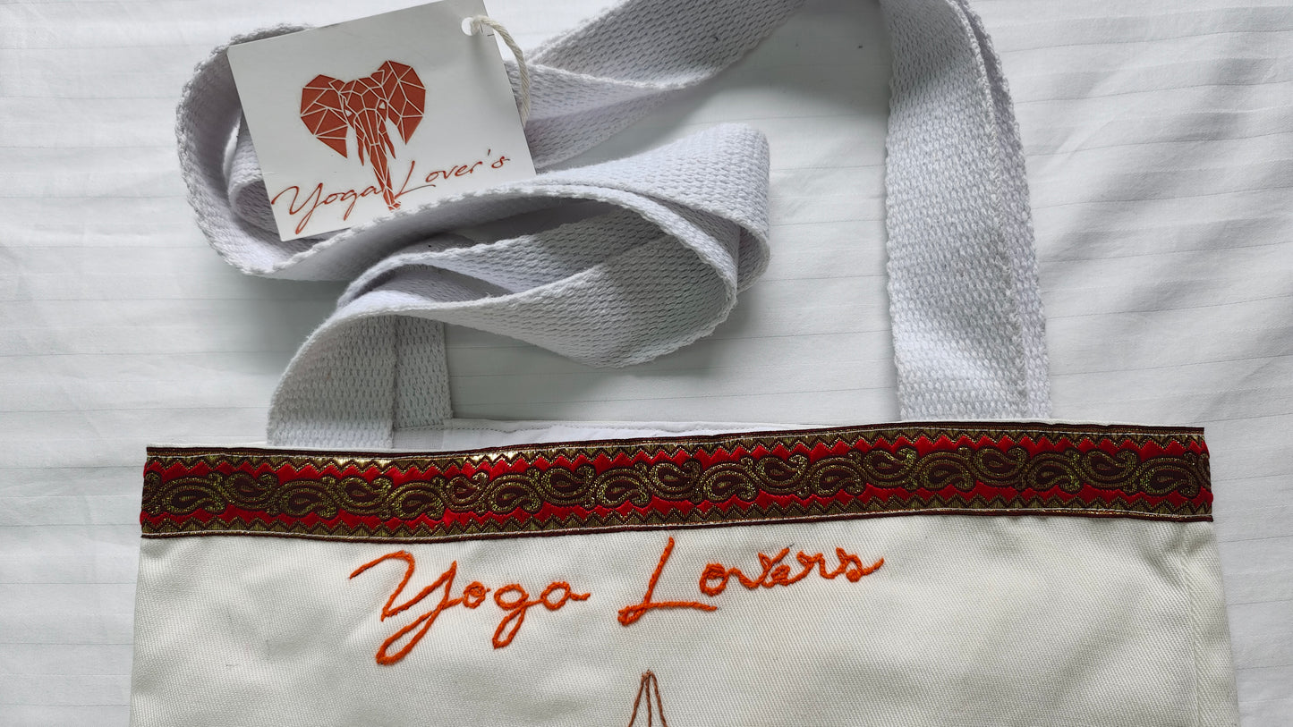 Bolsas Yoga Lovers (Feita a mão)