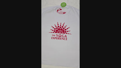 Camiseta The Yoga Experience 100% orgânica unissex