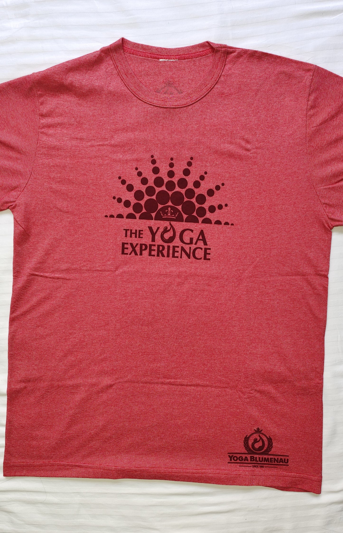 Camiseta The Yoga Experience (Vermelha e Bordô)