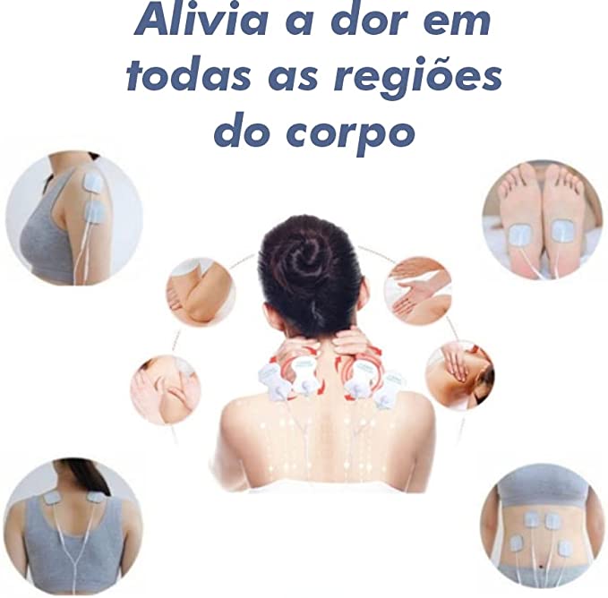 Aparelho Para Fisioterapia Digital Massagem Eletrochoque