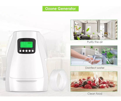 (Ozônio) Esterilizador De Ar Ambientes Água Frutas Com Gerador Ozônio