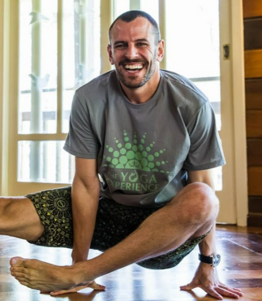 Camiseta The Yoga Experience (Cinza e Verde)