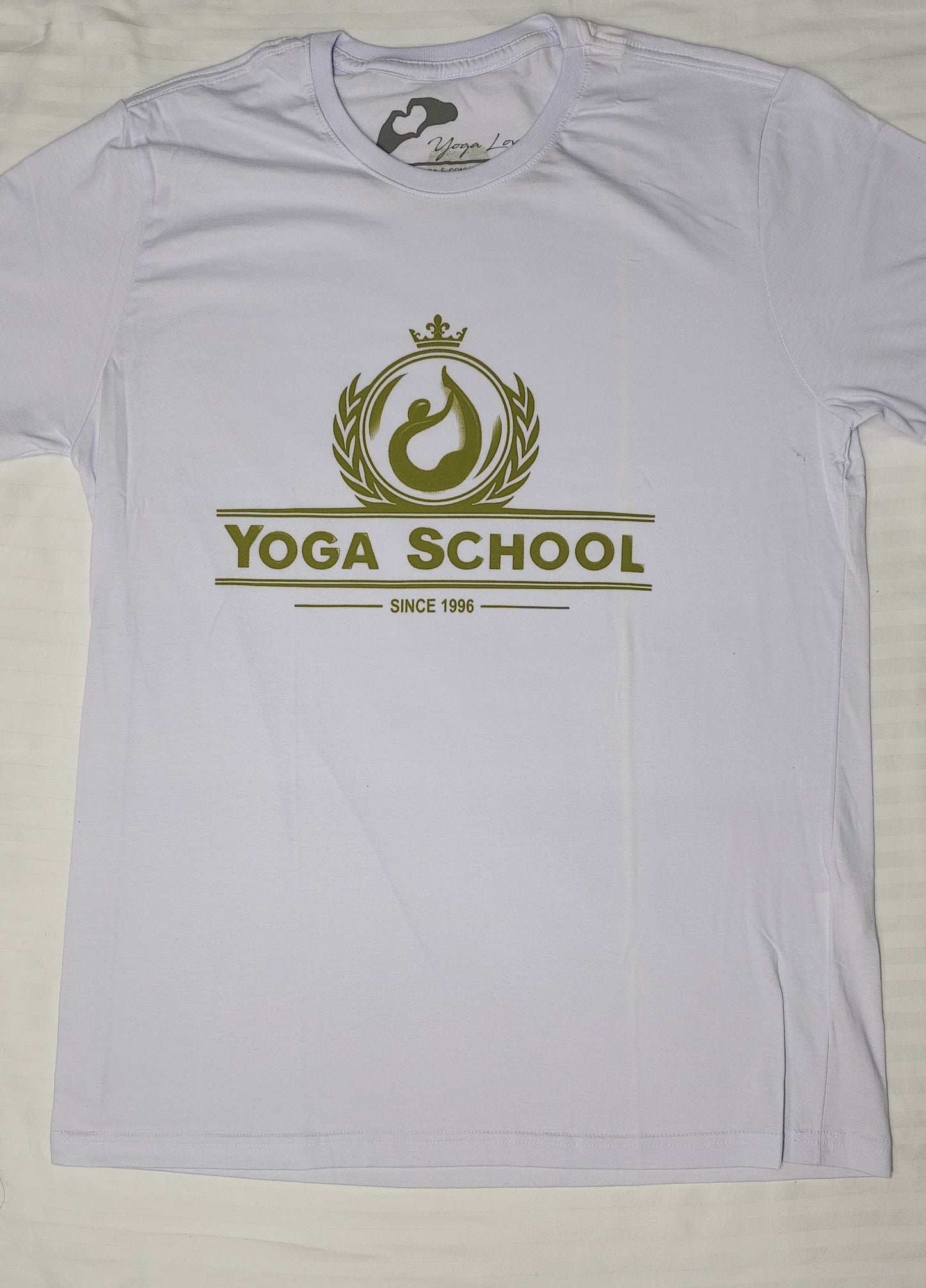 Camisetas Yoga School Douradas